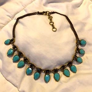 J Crew Turquoise Necklace